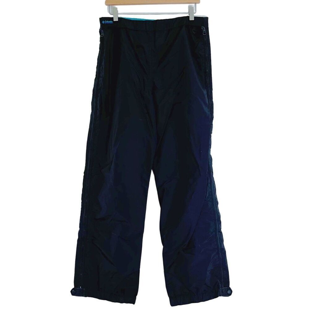 Columbia Black Ski Pants Snowboarding Snow Pants Waterproof Winter Size L